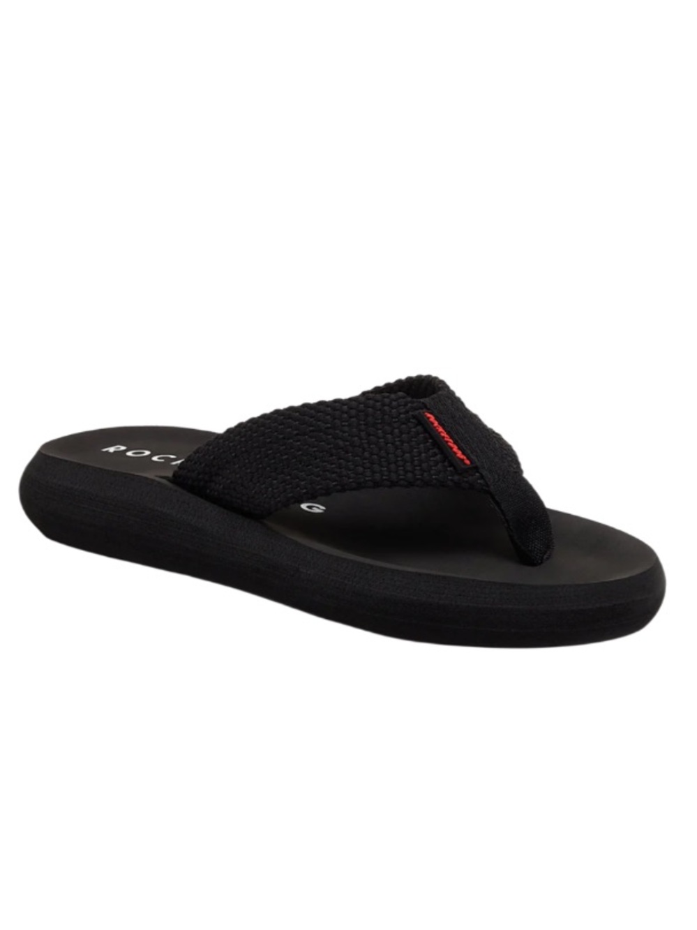 ROCKET DOG Sunset Black Webbing Flip Flop Size  various